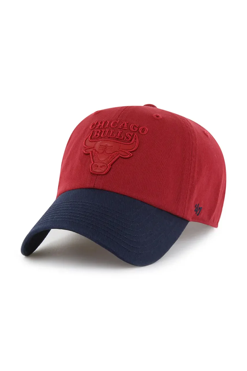 47 Brand Памучна шапка с козирка NBA Chicago Bulls '47 x Tommy Hilfiger