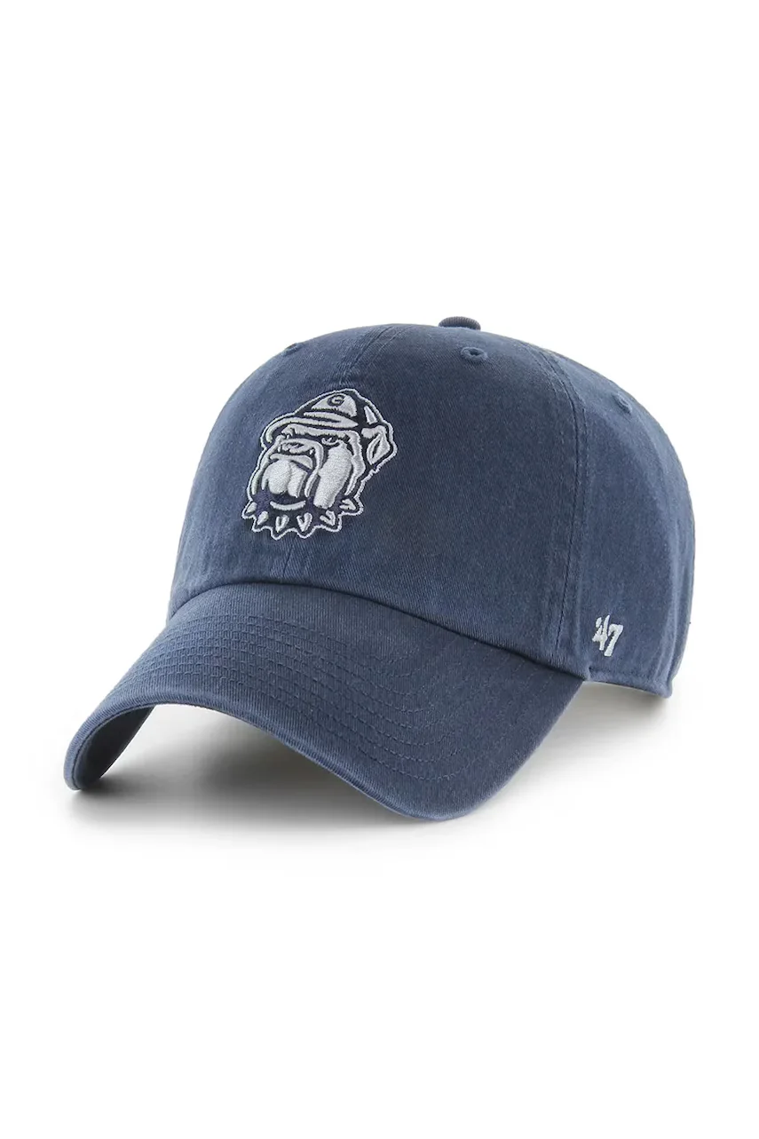 47 Brand Памучна шапка с козирка NCAA Georgetown Hoyas