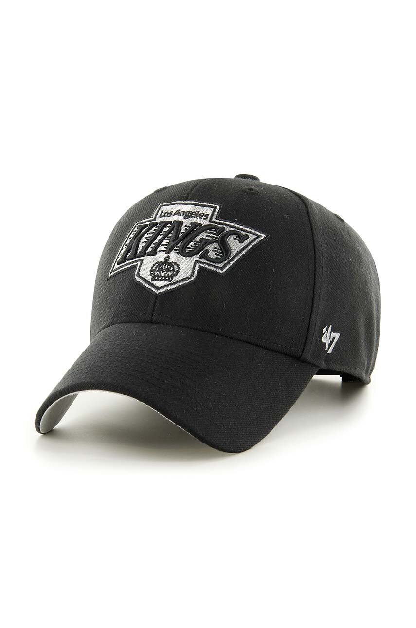 47 Brand Памучна шапка с козирка NHL LA Kings