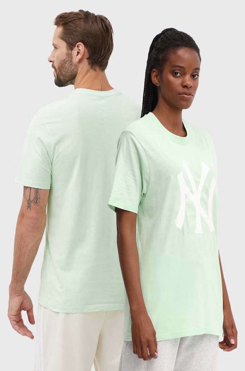 47 Brand Памучна тениска MLB New York Yankees