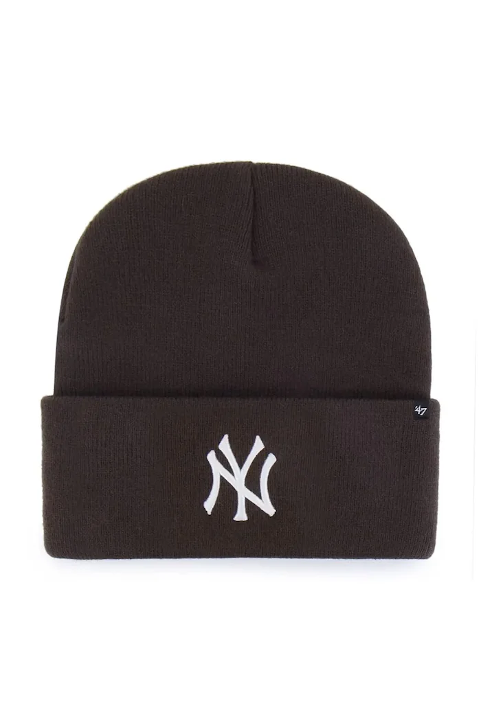 47 Brand шапка MLB New York Yankees кафява B-HYMKR17ACE-BWH