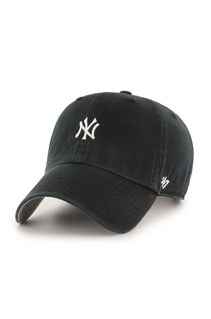 47 Brand Шапка Oakland Athletics MLB New York Yankees в черно с апликация B-BSRNR17GWS-BK