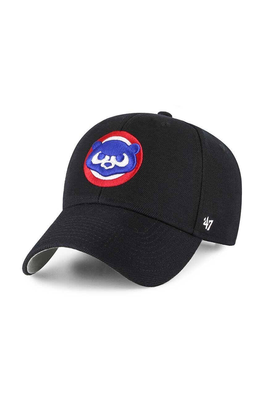 47 Brand Шапка с козирка MLB Chicago Cubs