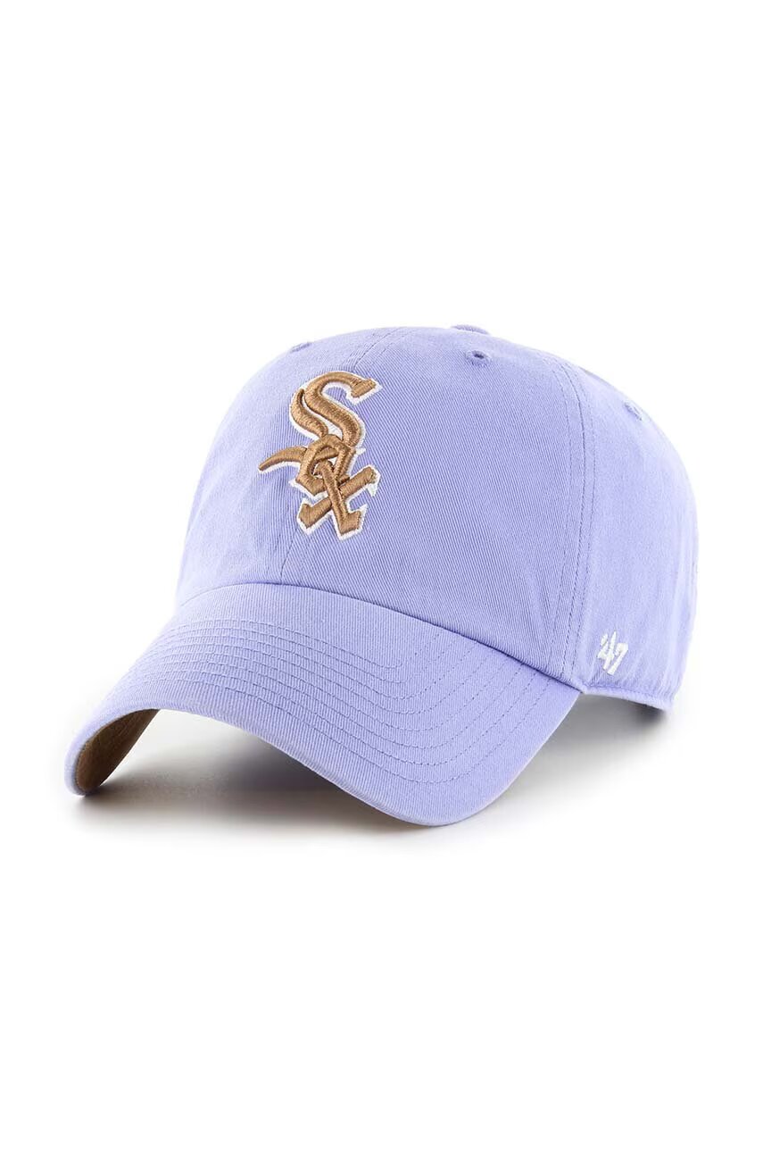 47 Brand Шапка с козирка MLB Chicago White Sox