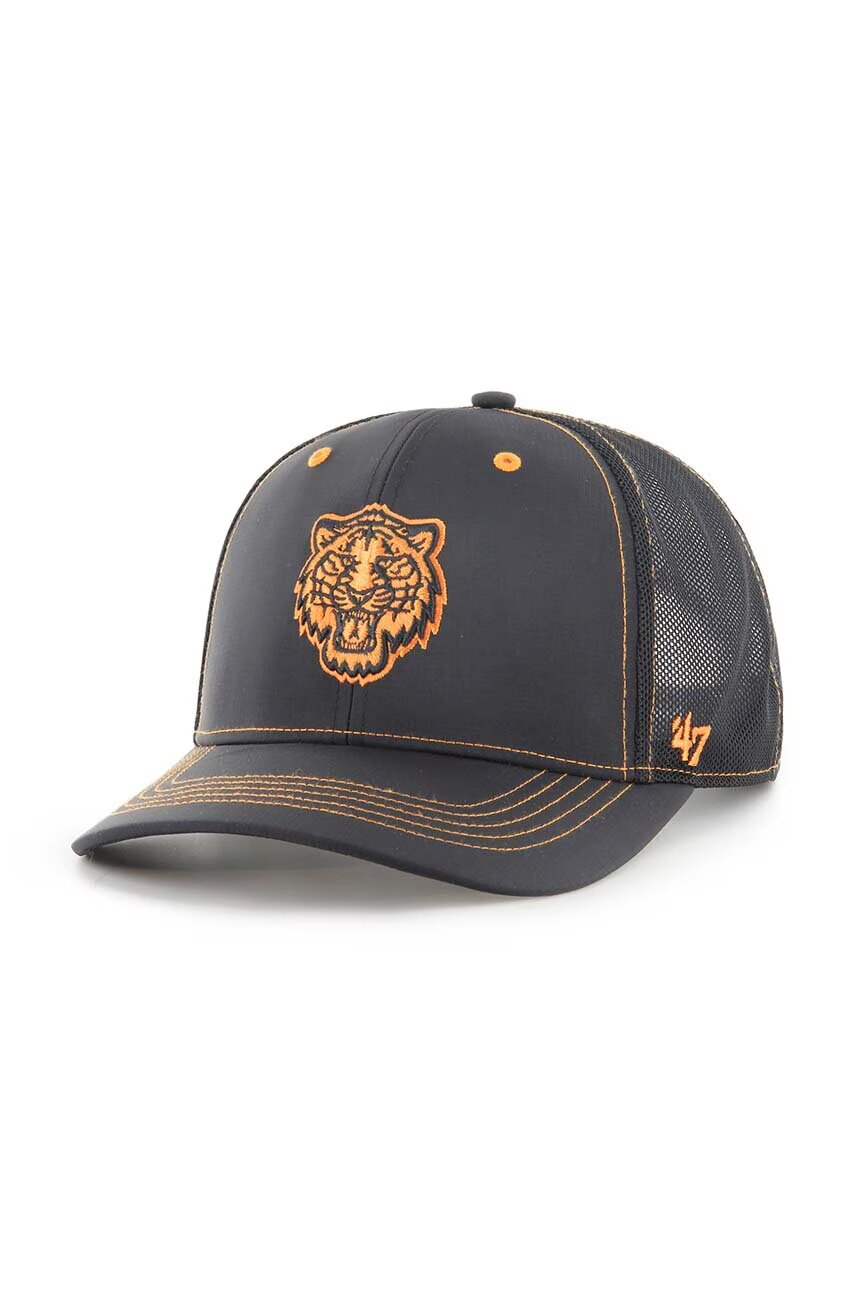 47 Brand Шапка с козирка MLB Detroit Tigers