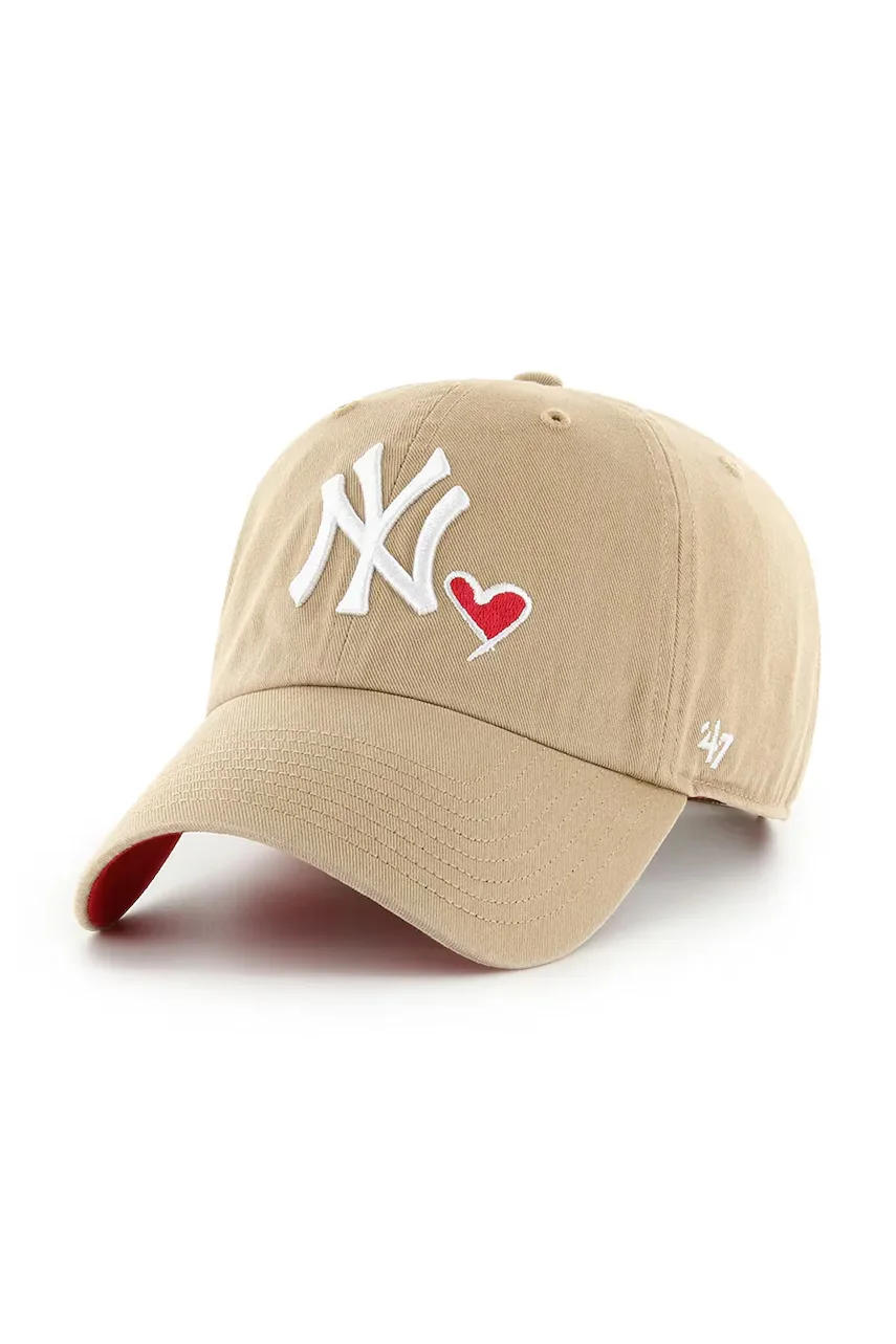 47 Brand Шапка с козирка MLB New York Yankees