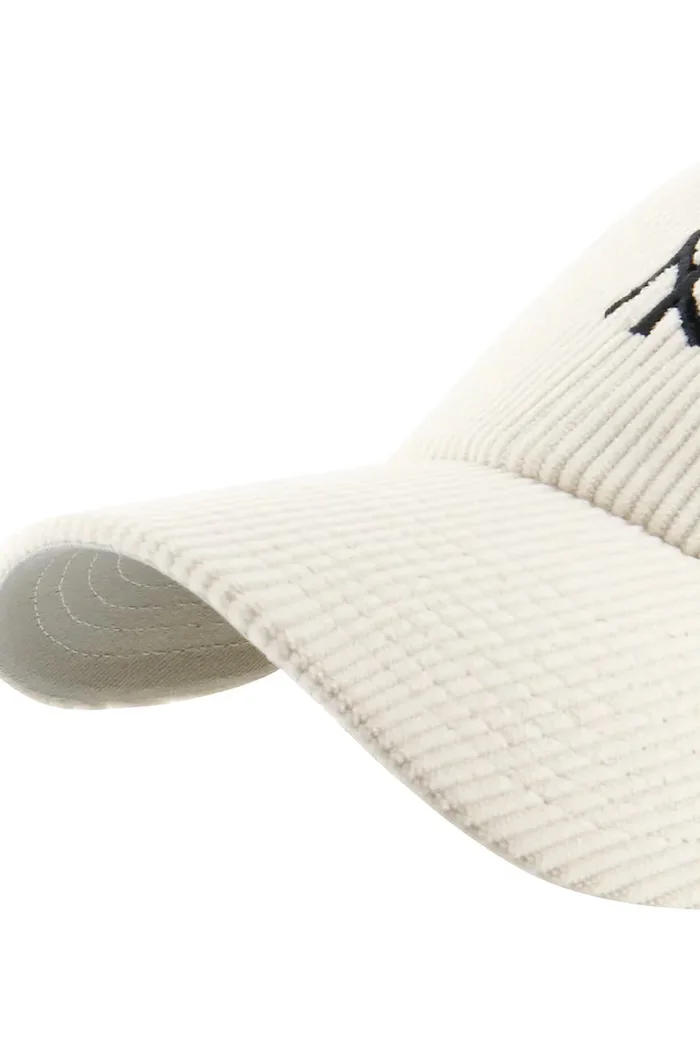 47 Brand Шапка с козирка MLB New York Yankees в бежово B-THCBR17EWS-NT