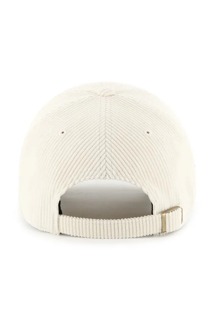47 Brand Шапка с козирка MLB New York Yankees в бежово B-THCBR17EWS-NT