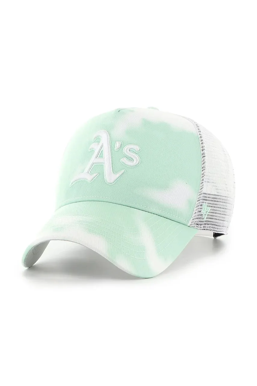 47 Brand Шапка с козирка MLB Oakland Athletics