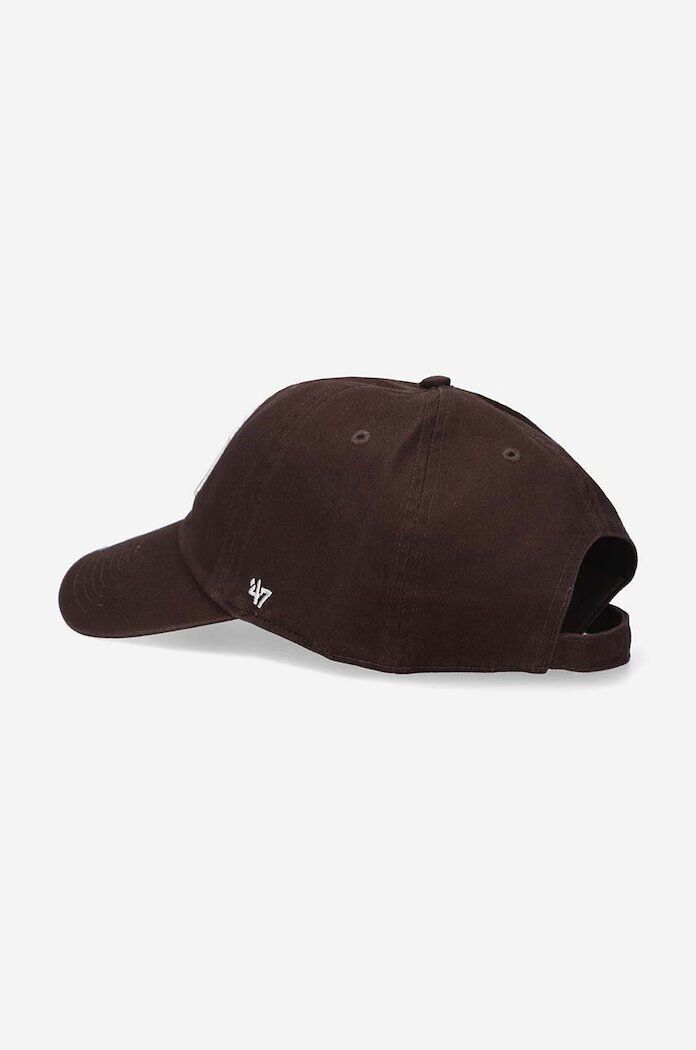 47 Brand Шапка с козирка New York Yankees MLB в кафяво с апликация B-RGW17GWSNL-BW