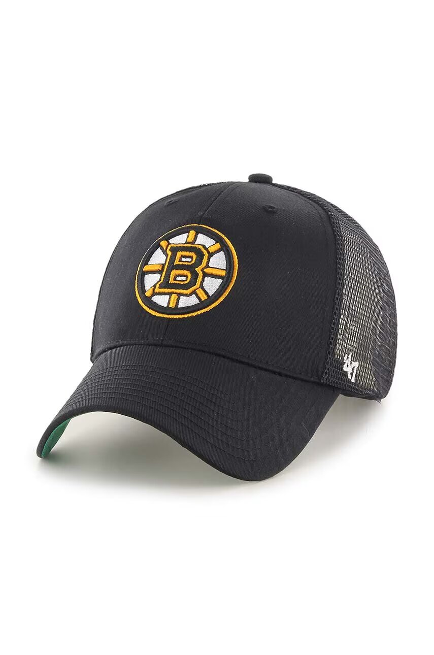 47 Brand Шапка с козирка NHL Boston Bruins