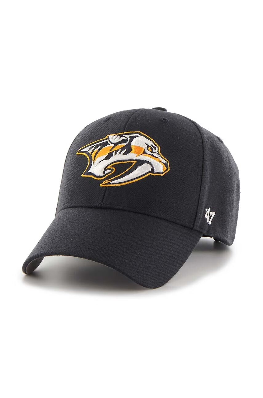 47 Brand Шапка с козирка NHL Nashville Predators
