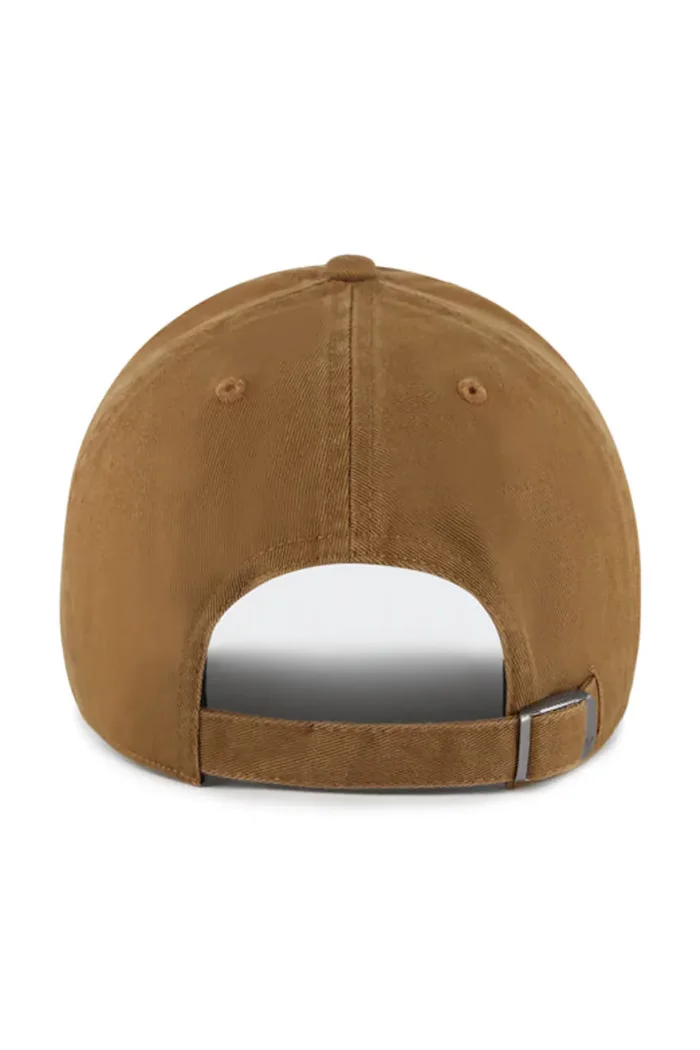 47 Brand шапка с козирка от памук MLB New York Yankees кафява B-BSRNR17GWS-L5