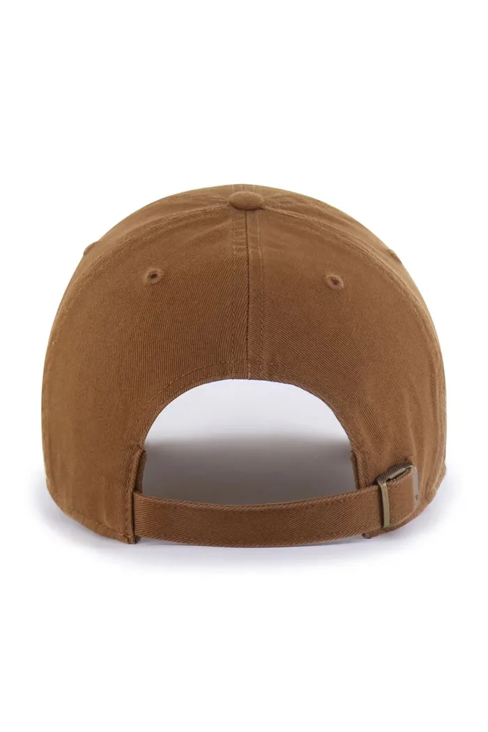 47 Brand шапка с козирка от памук MLB New York Yankees кафява B-NLRGW17GWS-L5