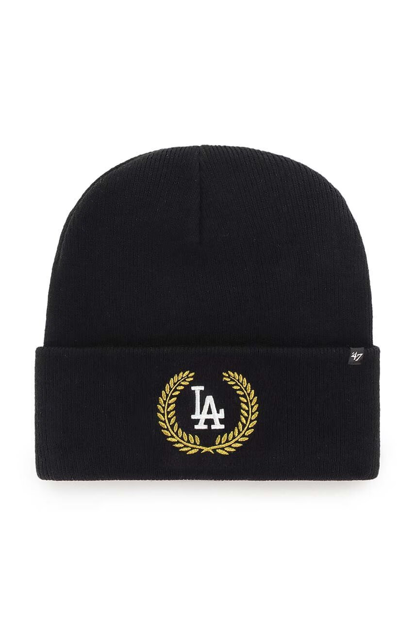 47 Brand Шапка с козирка с вълна Mlb Los Angeles Dodgers