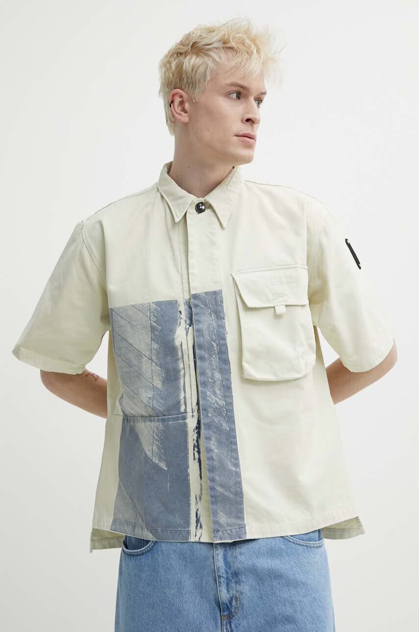 A-COLD-WALL* Памучна риза Strand Overshirt