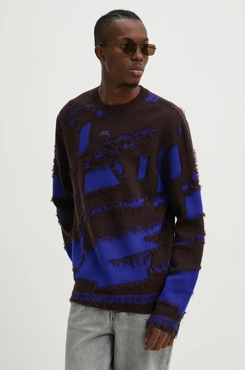 A-COLD-WALL* Вълнен пуловер Frontage Knit Crewneck