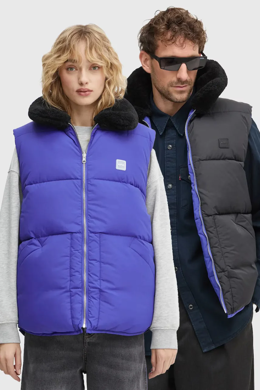 A.P.C. Елек с две лица doudoune teddy