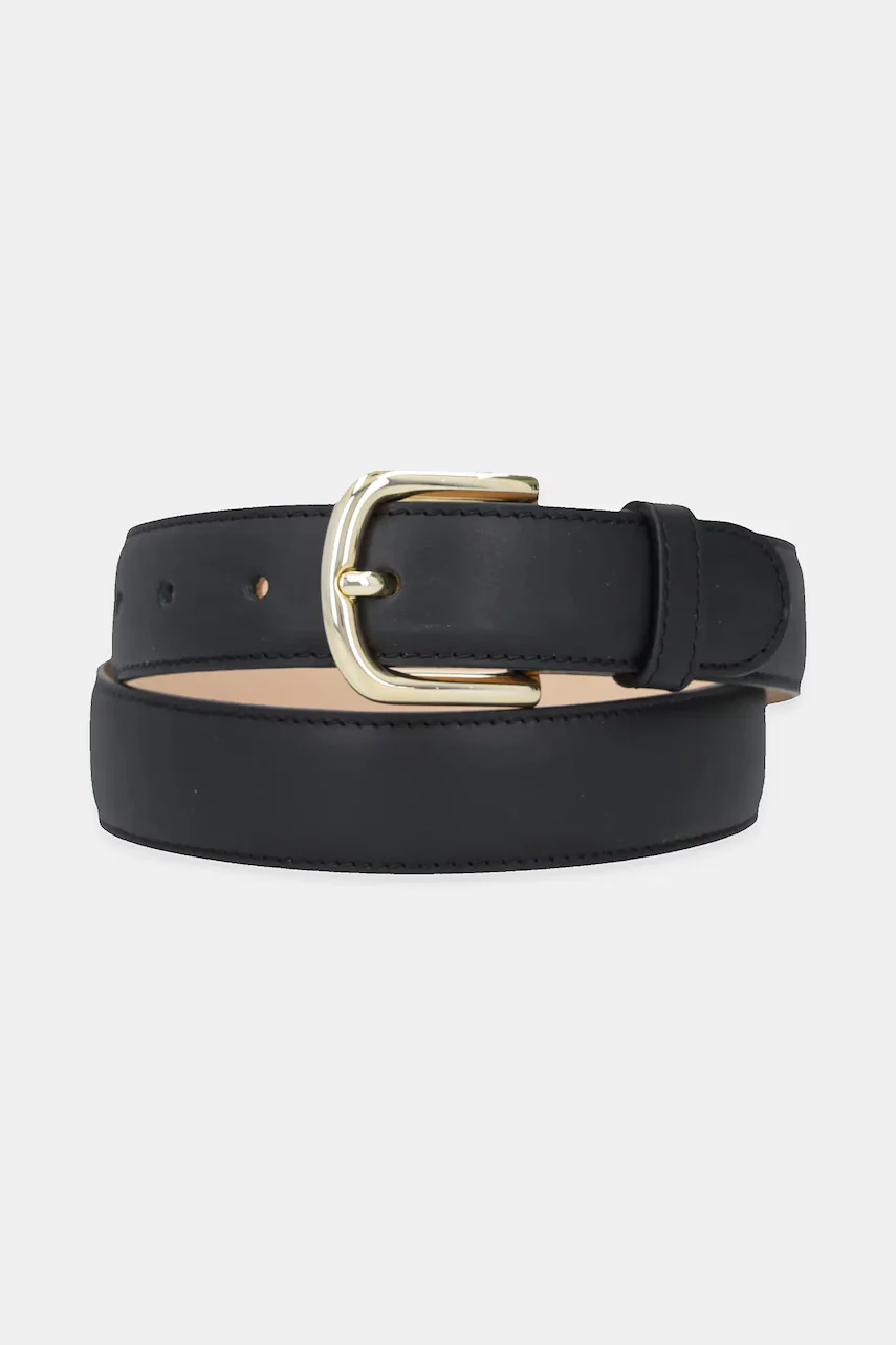 A.P.C. Кожен колан ceinture rose
