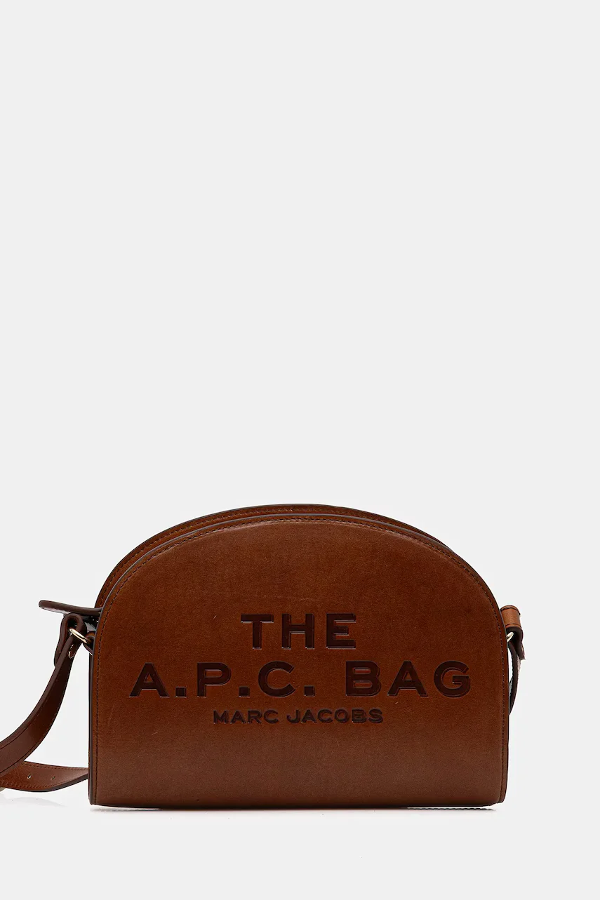 A.P.C. Кожена чанта x MARC JACOBS
