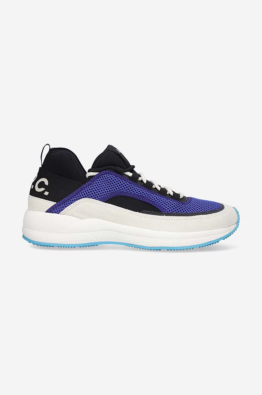 A.P.C. Маратонки Run Around PXBSO-M56084 INDIGO