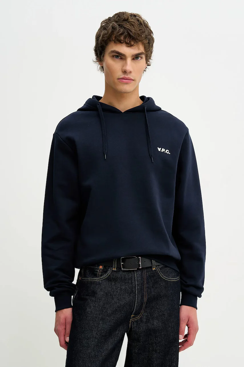 A.P.C. Памучен суичър Boxy Petit Vpc