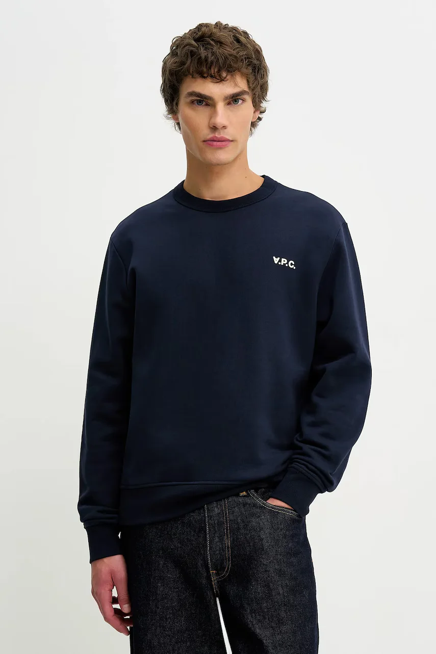 A.P.C. Памучен суичър Boxy Petit Vpc