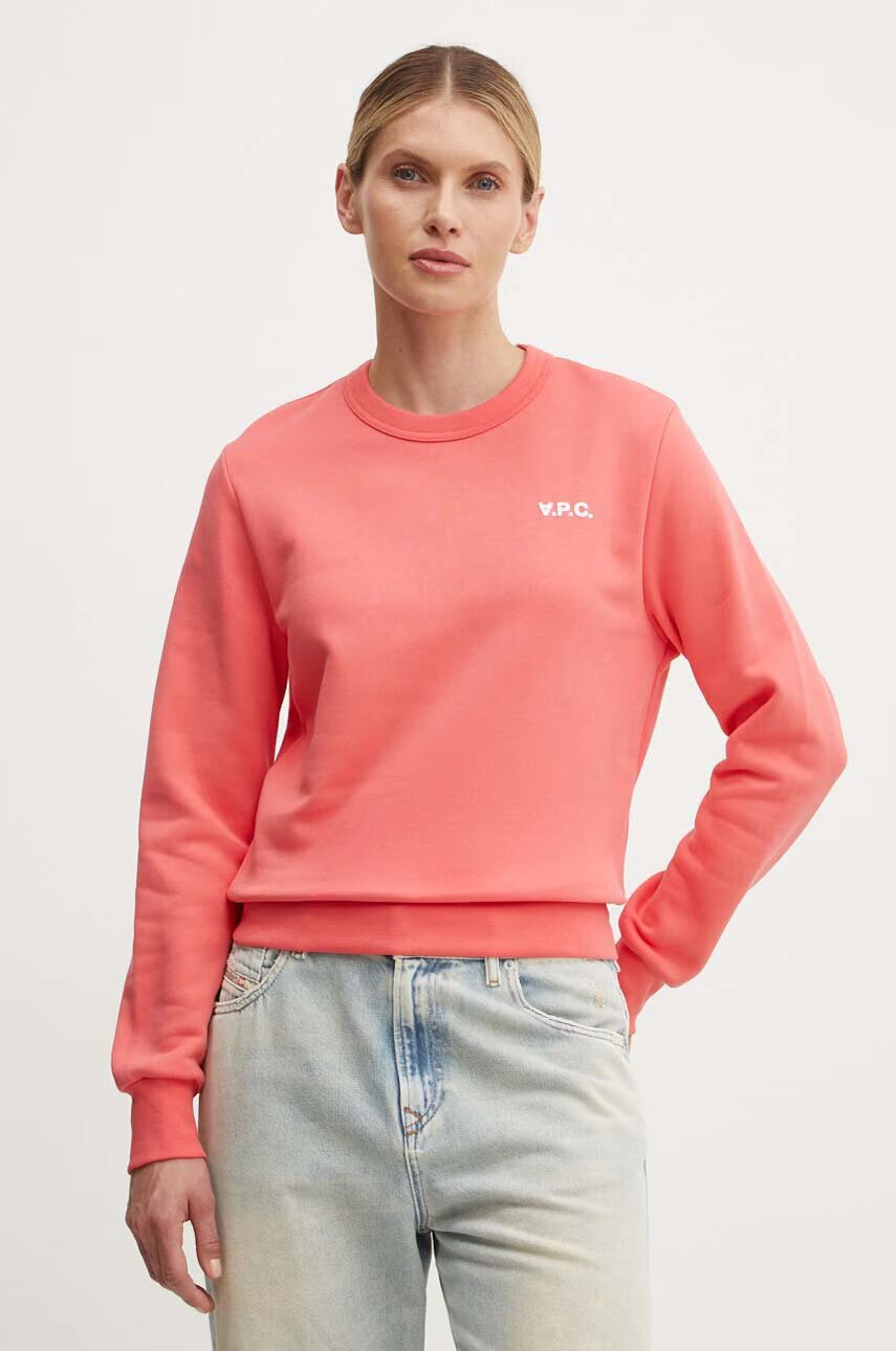 A.P.C. Памучен суичър sweat boxy petit vpc
