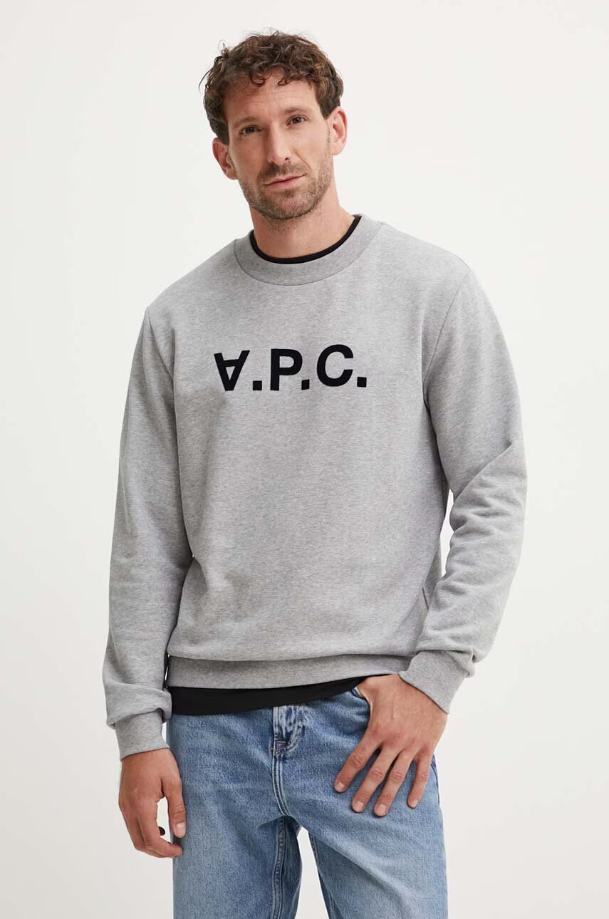 A.P.C. Памучен суичър sweat standard grand vpc GOTS
