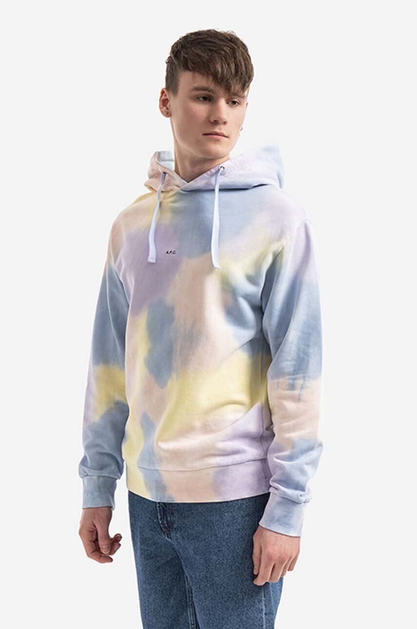 A.P.C. Памучен суичър Victor COEWP-H27703 MULTICOLOR