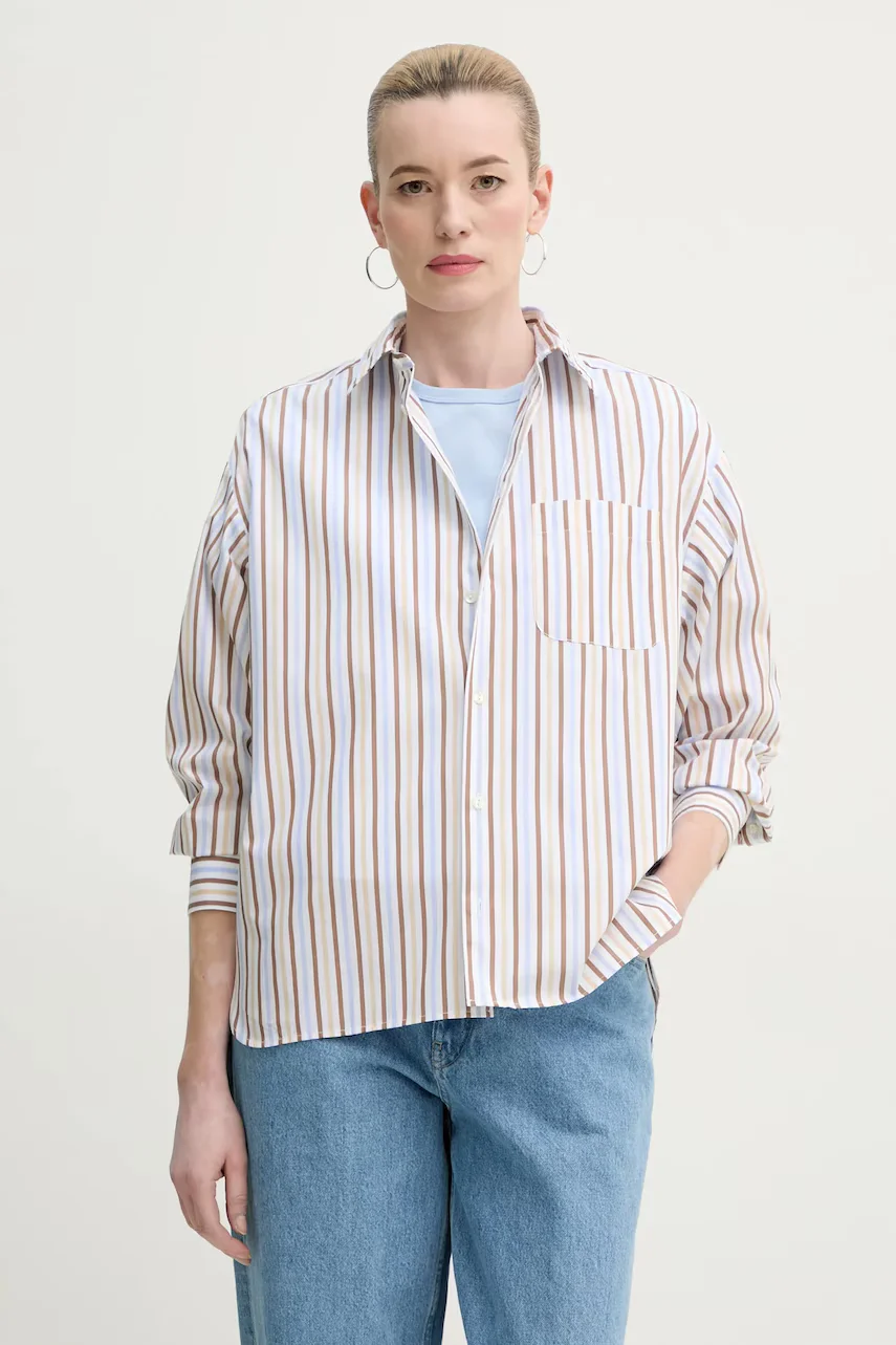 A.P.C. Памучна риза chemise stephanie