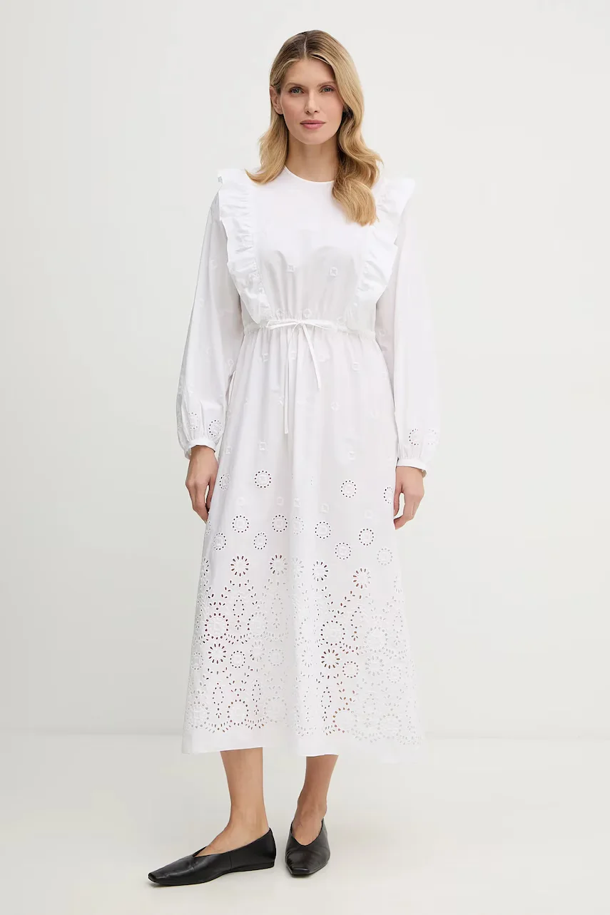 A.P.C. Памучна рокля Robe Ginger