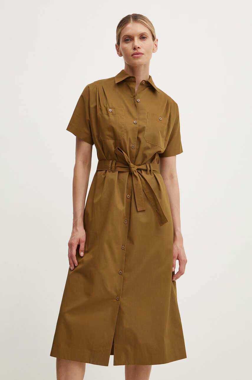 A.P.C. Памучна рокля robe new drew