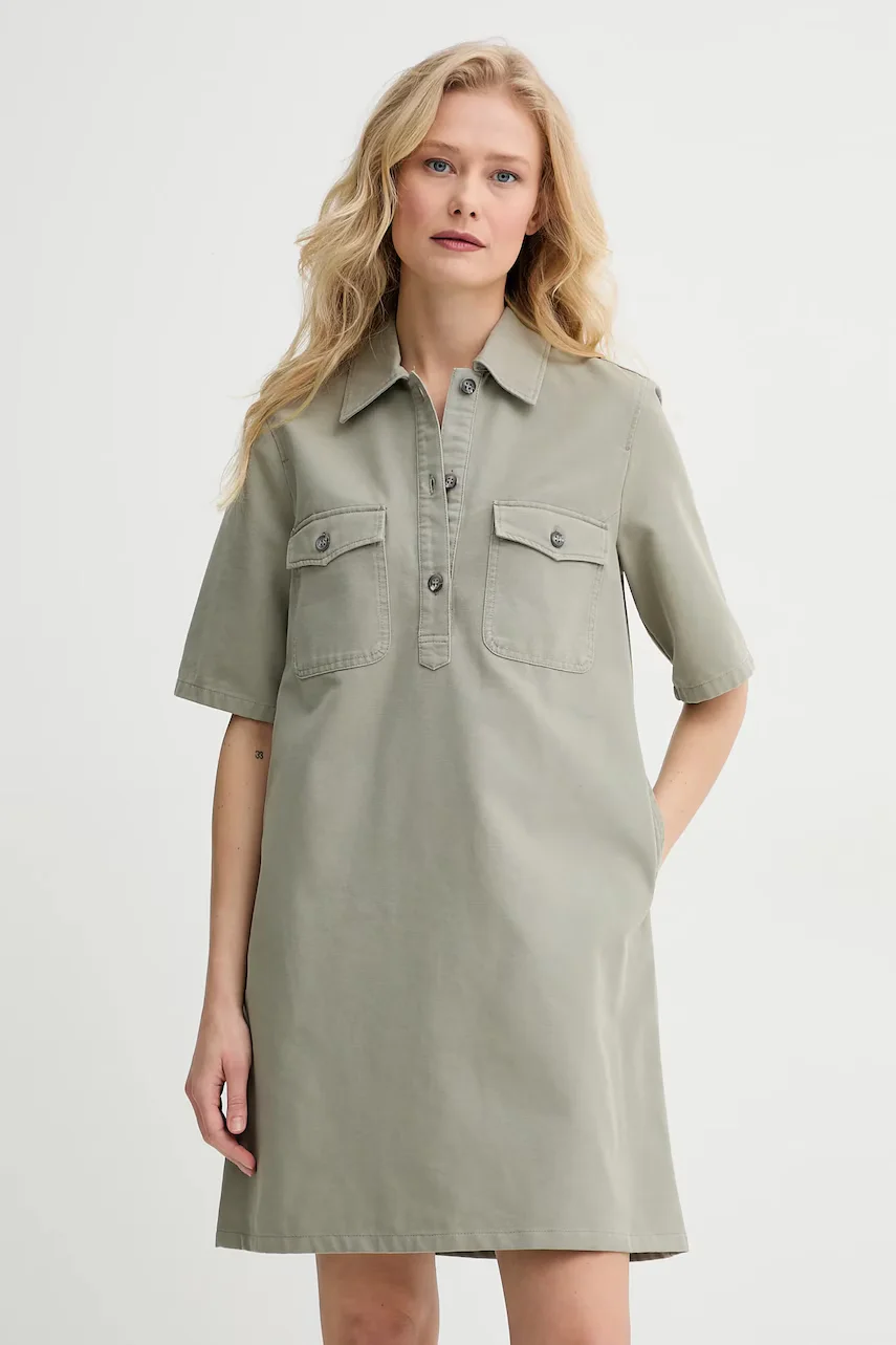 A.P.C. Памучна рокля robe selia