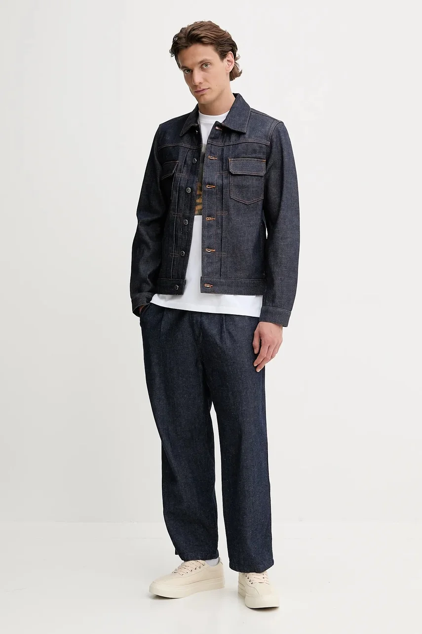 A.P.C. Памучна тениска t-shirt jean portrait - gots
