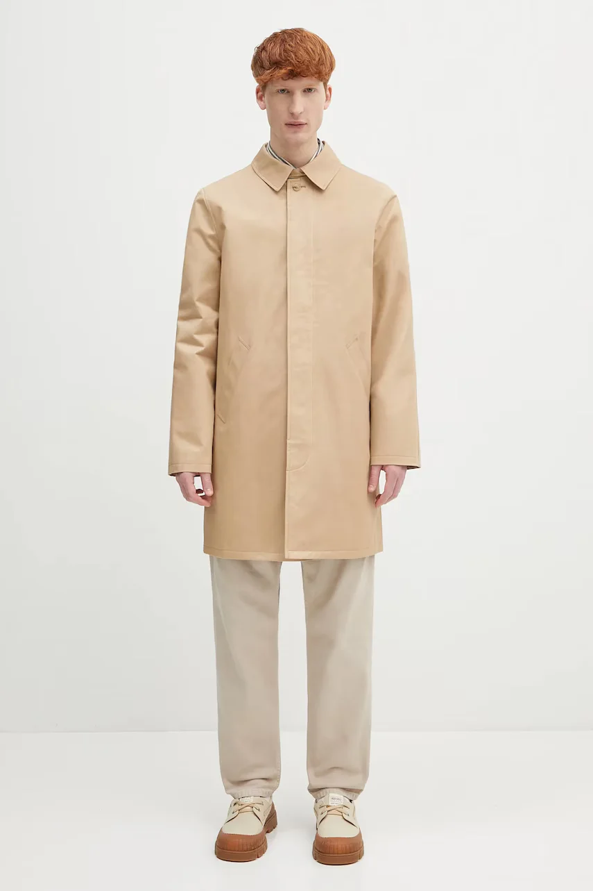 A.P.C. Памучно палто mac ville