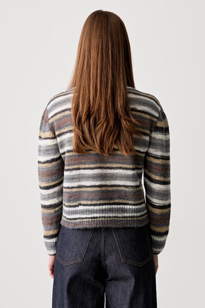 A.P.C. пуловер дамски с вълна pull gabby многоцветен WPABG.F23515