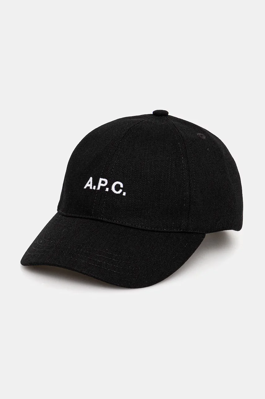A.P.C. Шапка с козирка casquette charlie