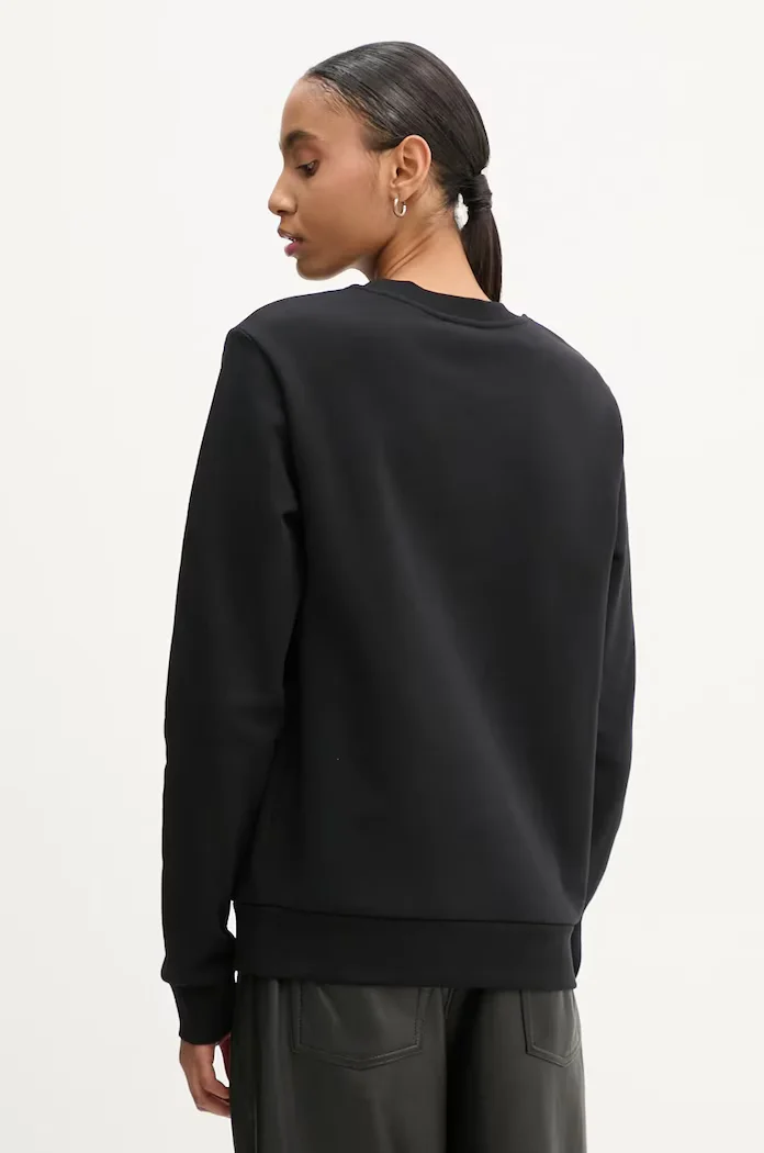 A.P.C. Суичър standard rue madame GOTS в черно с апликация COHBV.M27913