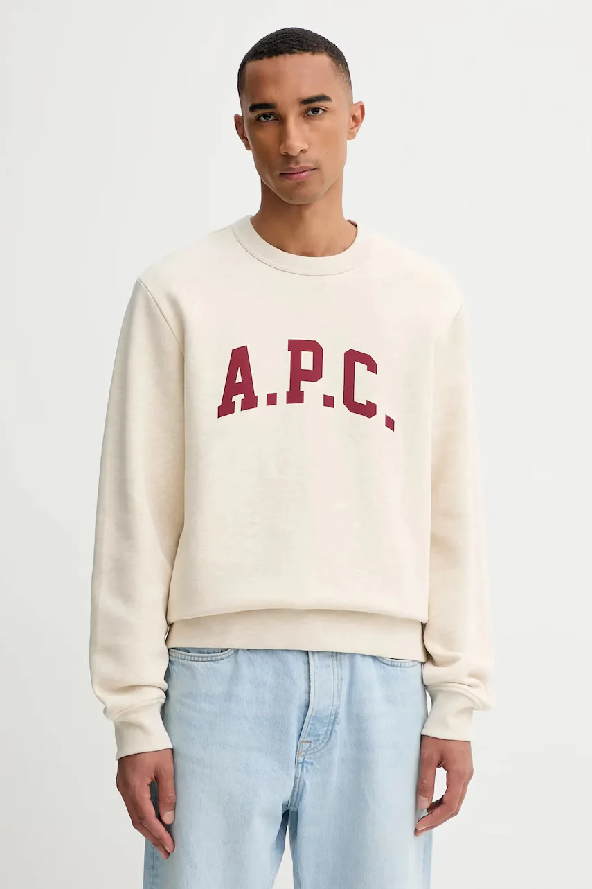 A.P.C. Суичър sweat harris - GOTS