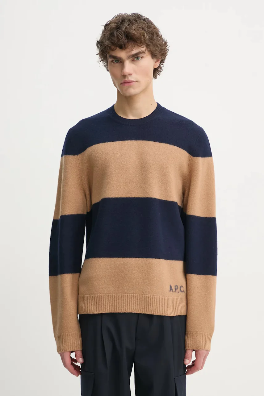 A.P.C. Вълнен пуловер pull edwardo