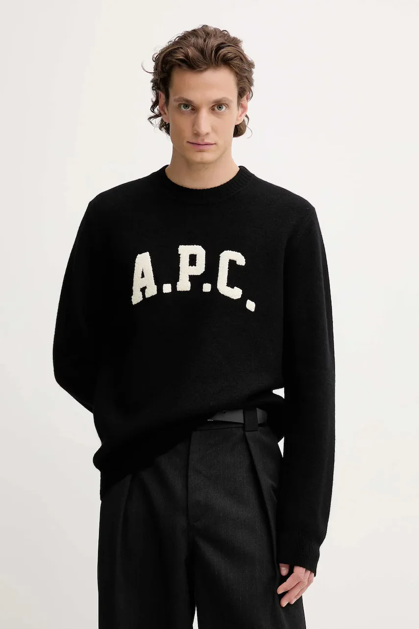 A.P.C. Вълнен пуловер pull jay