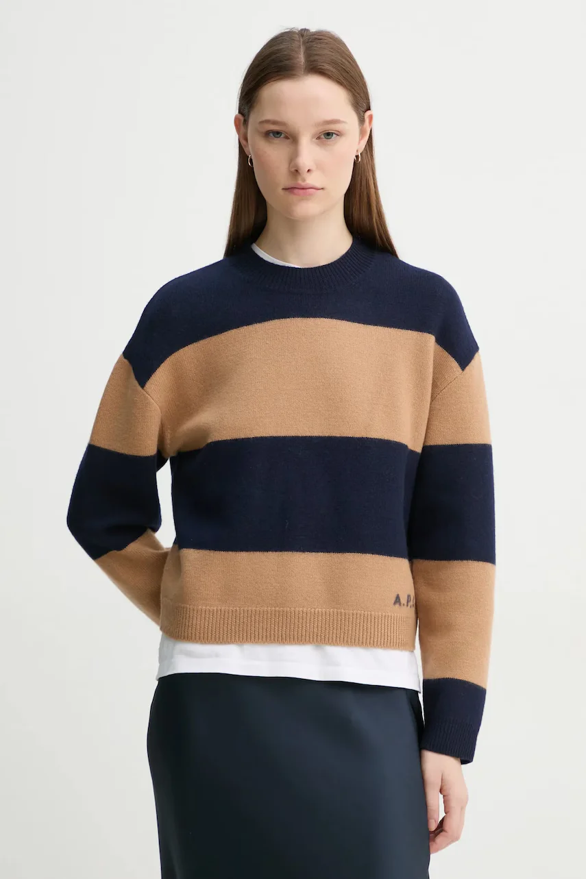 A.P.C. Вълнен пуловер pull penny