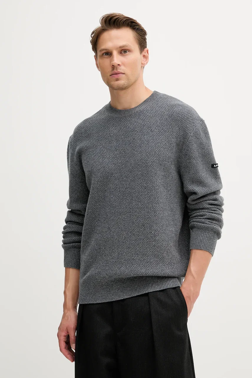 A.P.C. Вълнен пуловер pull thomas