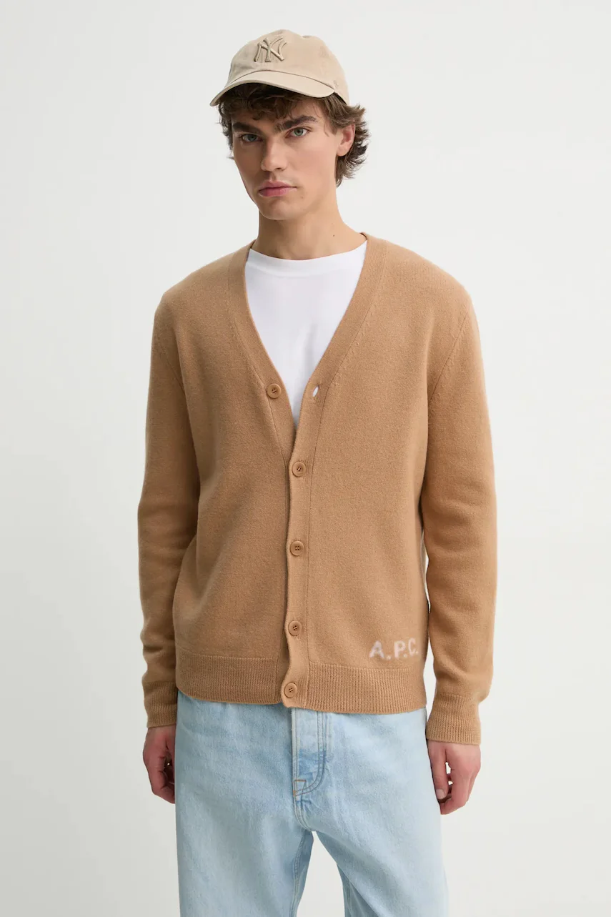 A.P.C. Вълнена жилетка kenny