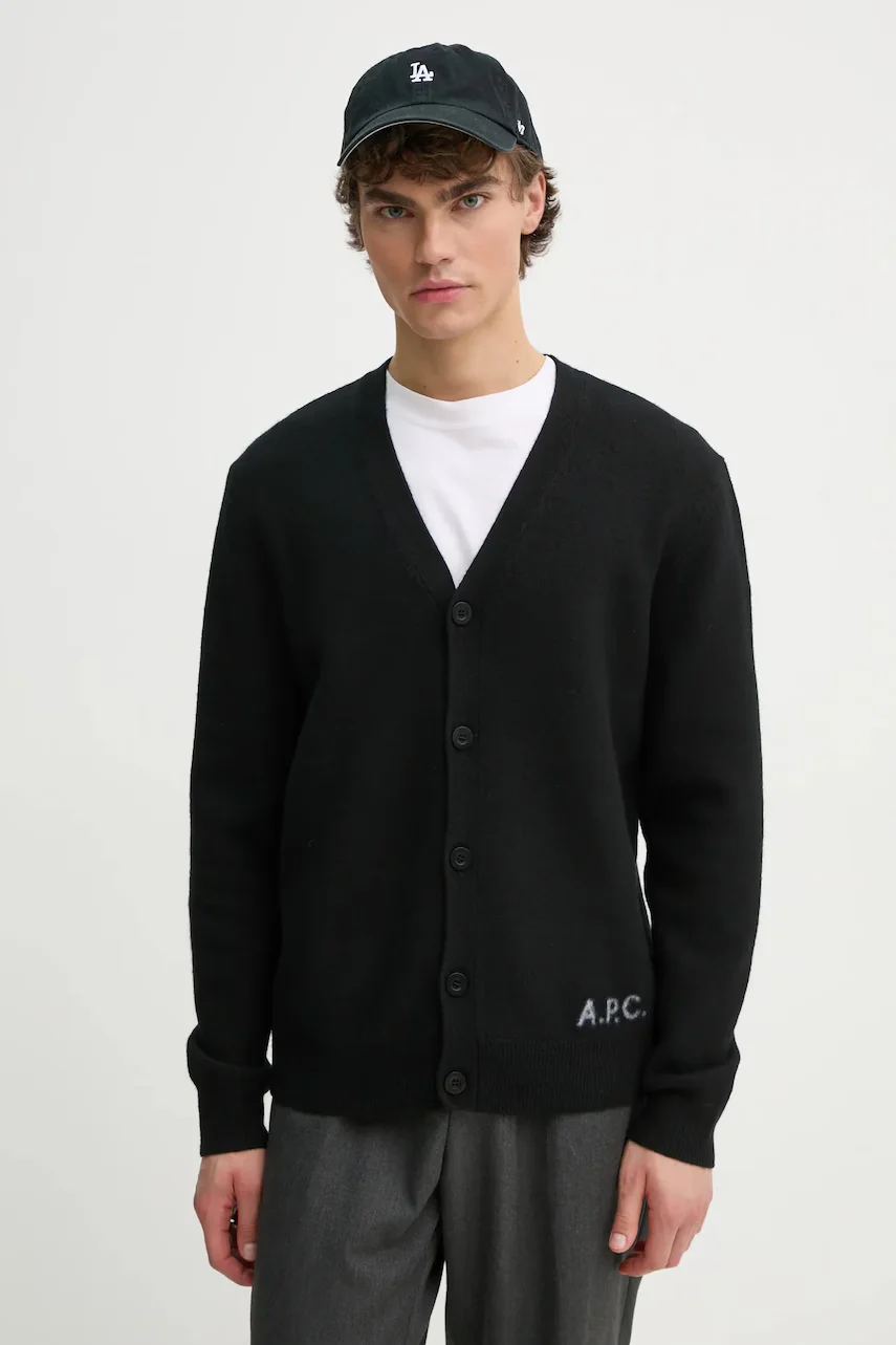 A.P.C. Вълнена жилетка kenny