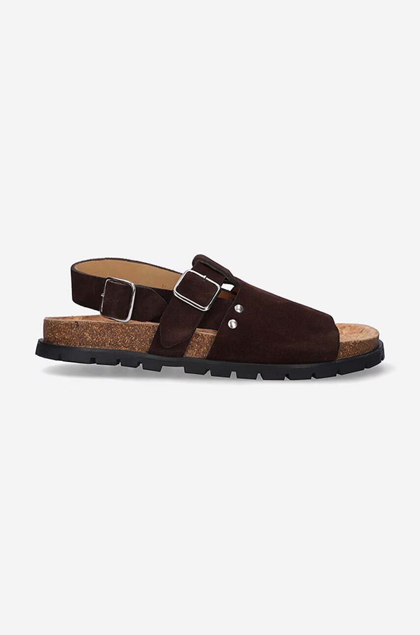 A.P.C. Велурени сандали Sandales Noe