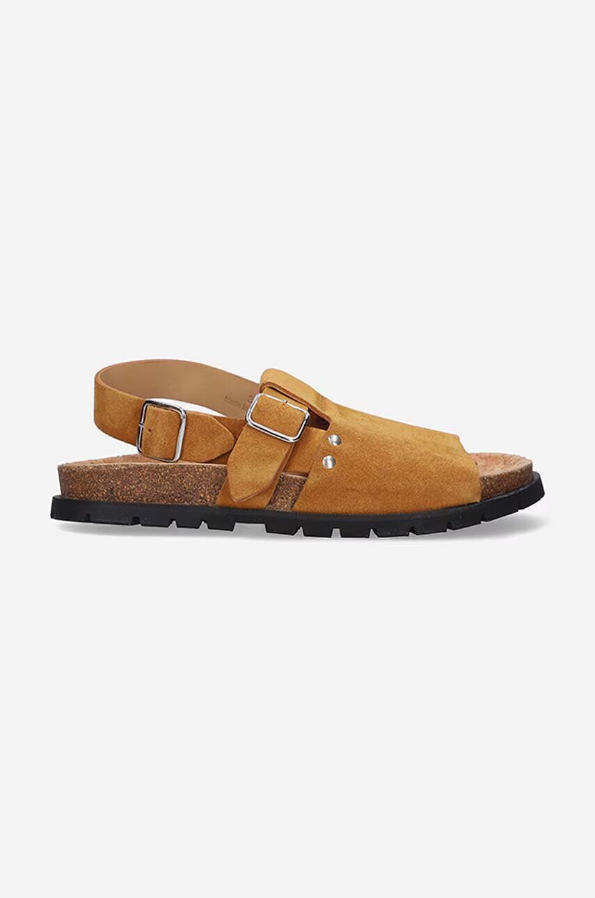 A.P.C. Велурени сандали Sandales Noe