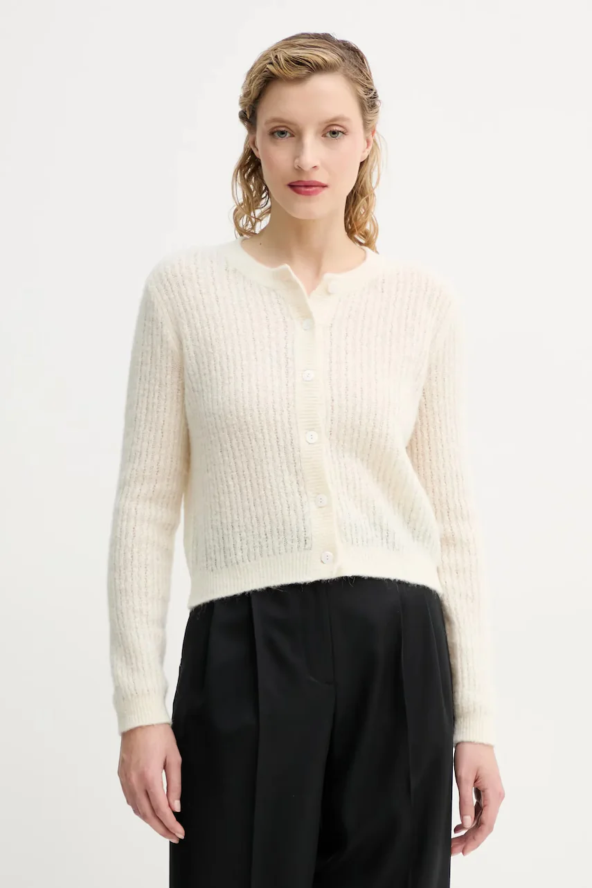 A.P.C. Жилетка с вълна cardigan milo
