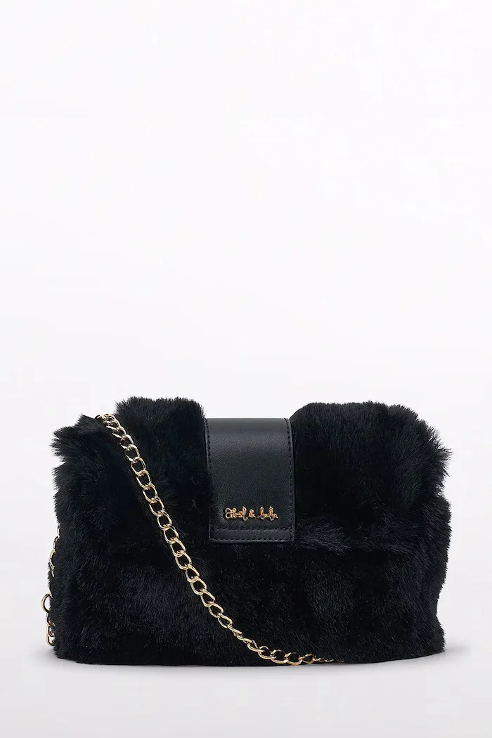 Abel & Lula чанта crossbody за деца черна 5931